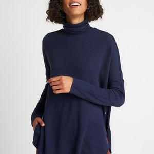 Kit & Ace Burrow Turtleneck in Brushed Terry Fabric